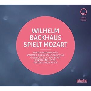 Mozart / Backhaus - Wilhelm Backhaus Spielt Mozart  CD